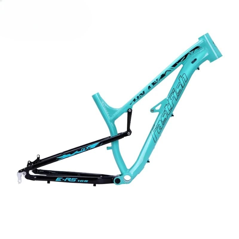 Cadre de vélo de montagne tout suspendu personnalisé 26 27.5 16 pouces en alliage d'aluminium pour d