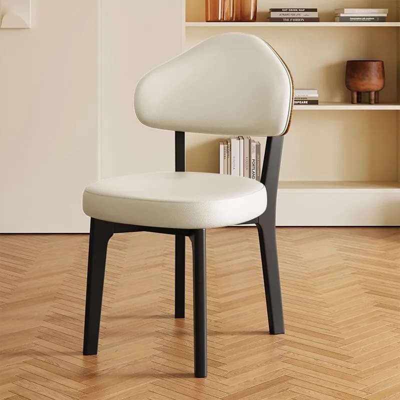 Chaises de salle à manger confortables et minimalistes pour cuisine, chaise d'appoint moderne et élé