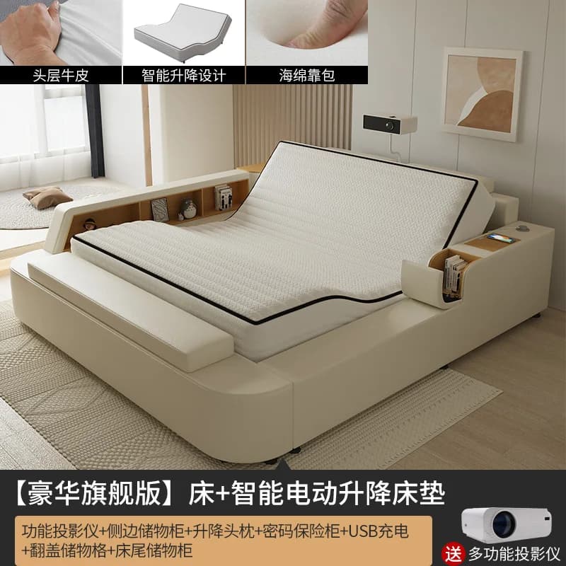 Tête de lit fantaisie cadre japonais Unique princesse lit de couchage chambre Double Muebles Para do