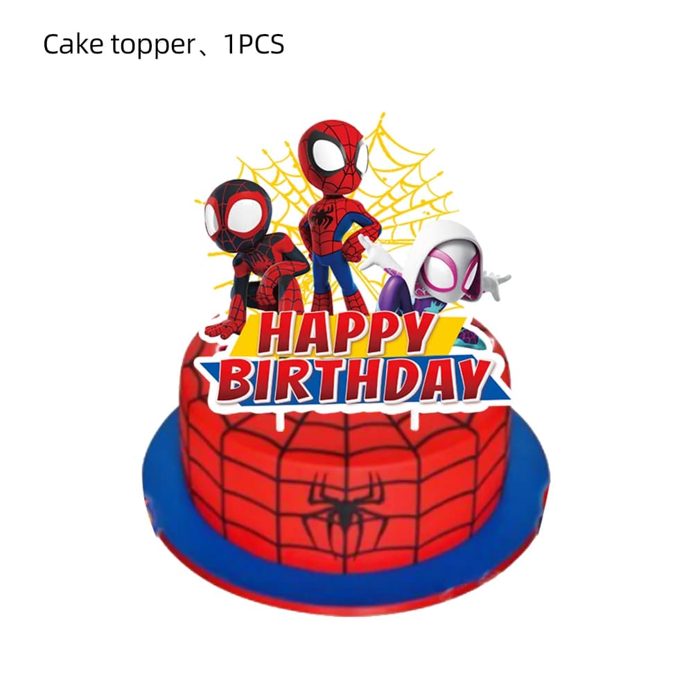 Décorations d'anniversaire Spidey et ses amis extraordinaires : Vaisselle, gobelets, assiettes, ball