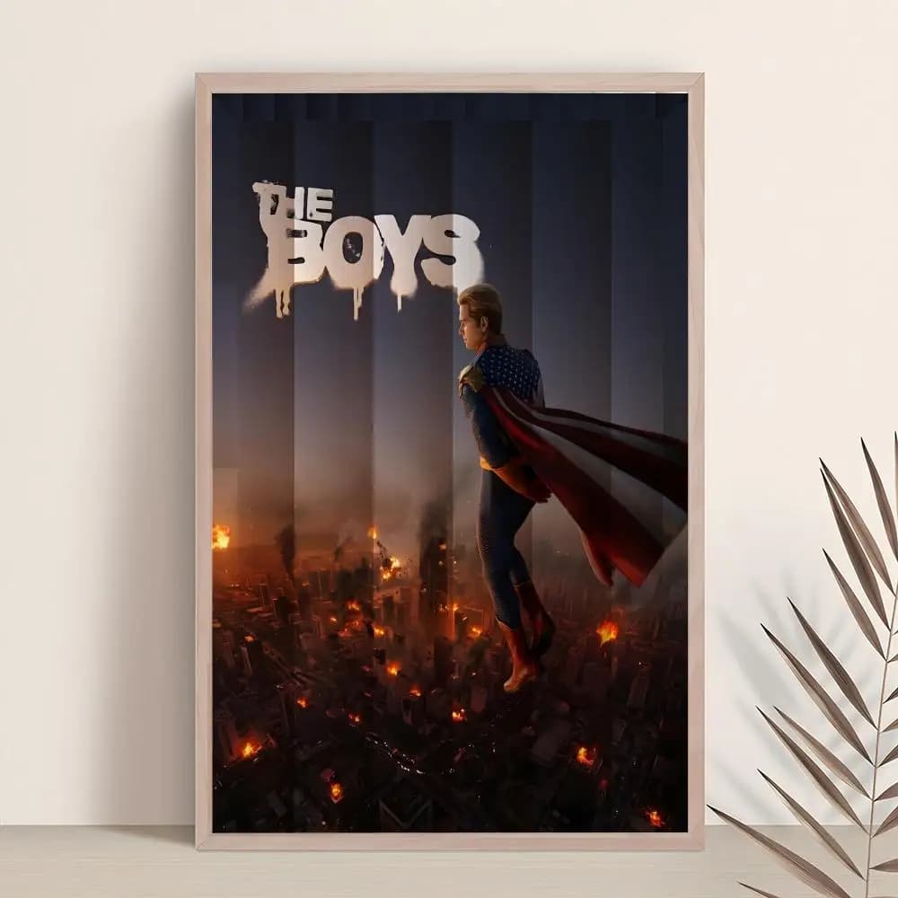 Affiche TV T-The Boys, affiches tendance, peintures décoratives pour salons, chambres et bars