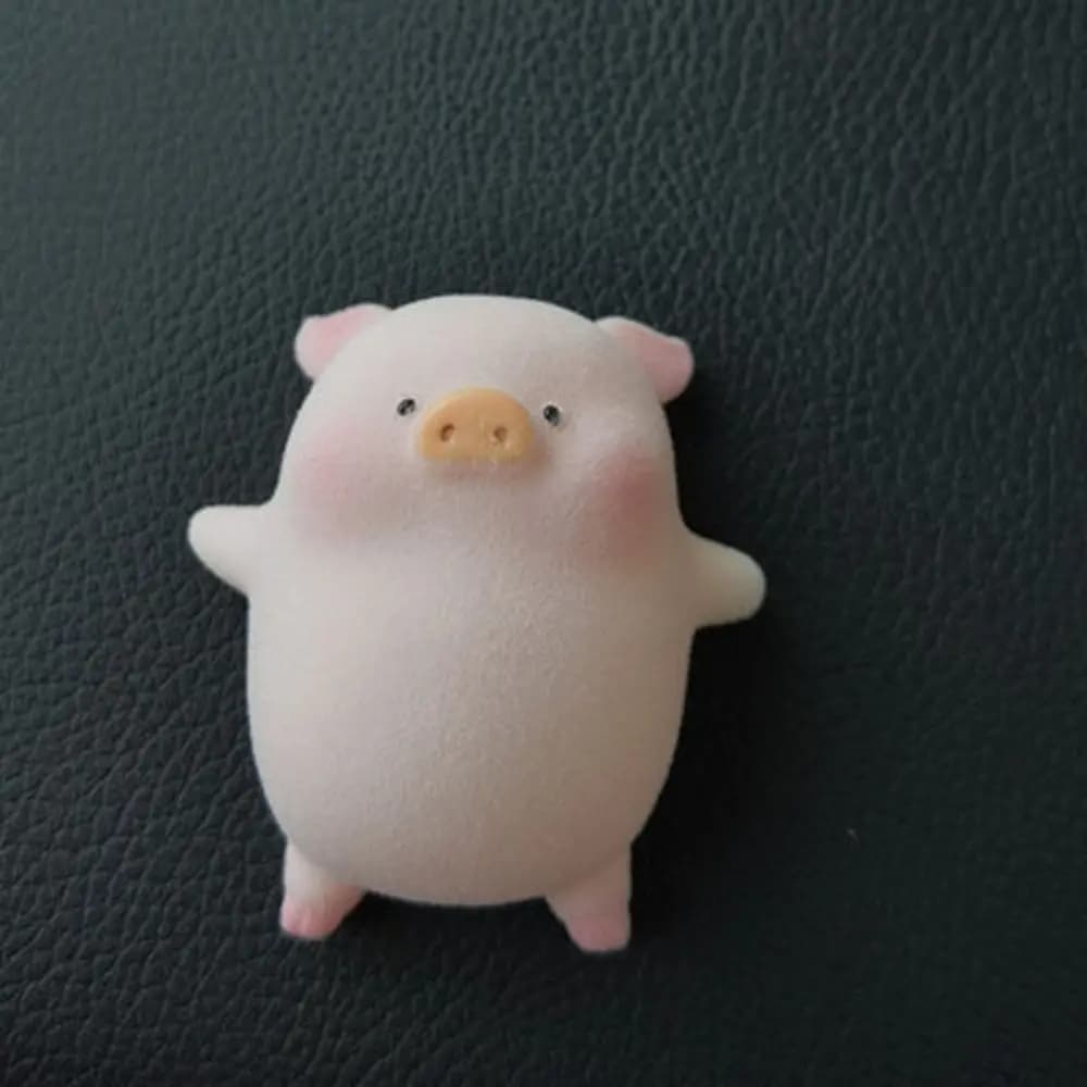 Mode mignon Anime poupée tableau de bord ornement jouets chanceux cochon suspendu rose cochon orneme