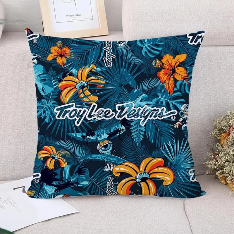 Housses de coussin décoratives pour canapé Troy Lee, housse de coussin, taies d'oreiller, dessins de