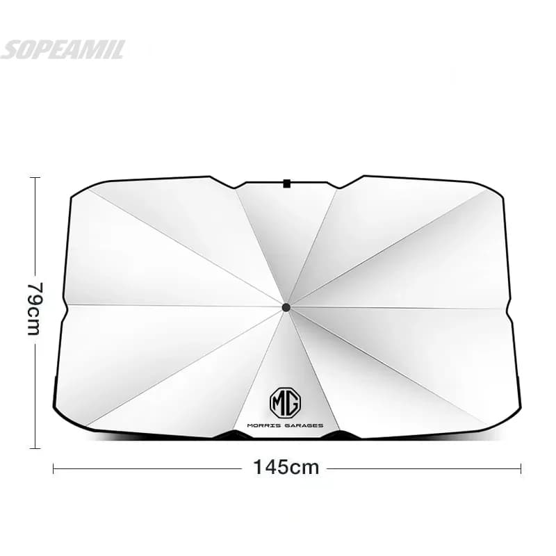 Pare-soleil pour pare-brise avant de voiture, Protection solaire UV, pour MG ZS hybride + HS ES5 MG
