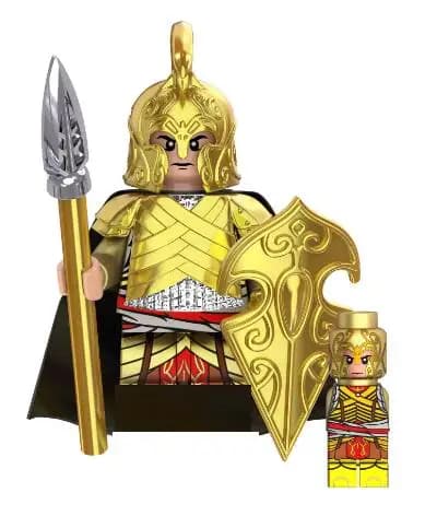 Figurines d'action Le Seigneur des Anneaux, blocs de construction, jouets Hobbit, briques de constru