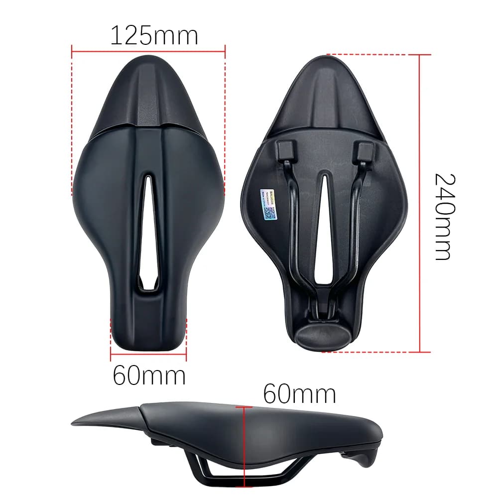 BALUGOE selle de vélo de piste coussin de vélo TT coussin de vélo de route de VTT universel