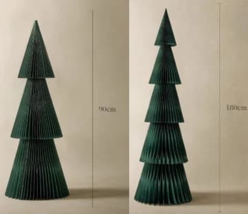 Nouvelle décoration de Noël en origami, ornement créatif pour les fêtes, décoration de vitrine de ma
