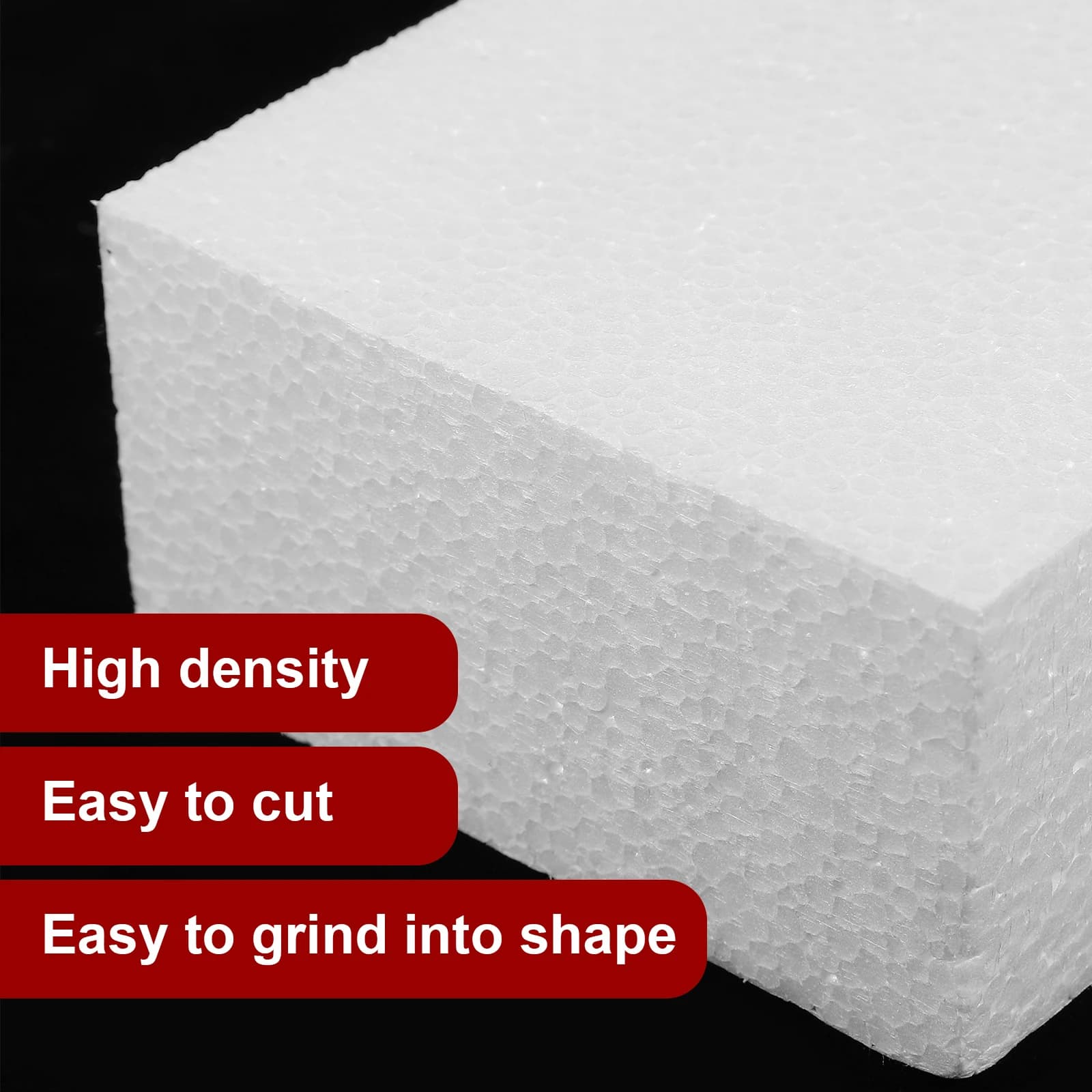Blocs de mousse artisanaux, 4 pièces, pour projets artistiques de bricolage, briques en mousse haute
