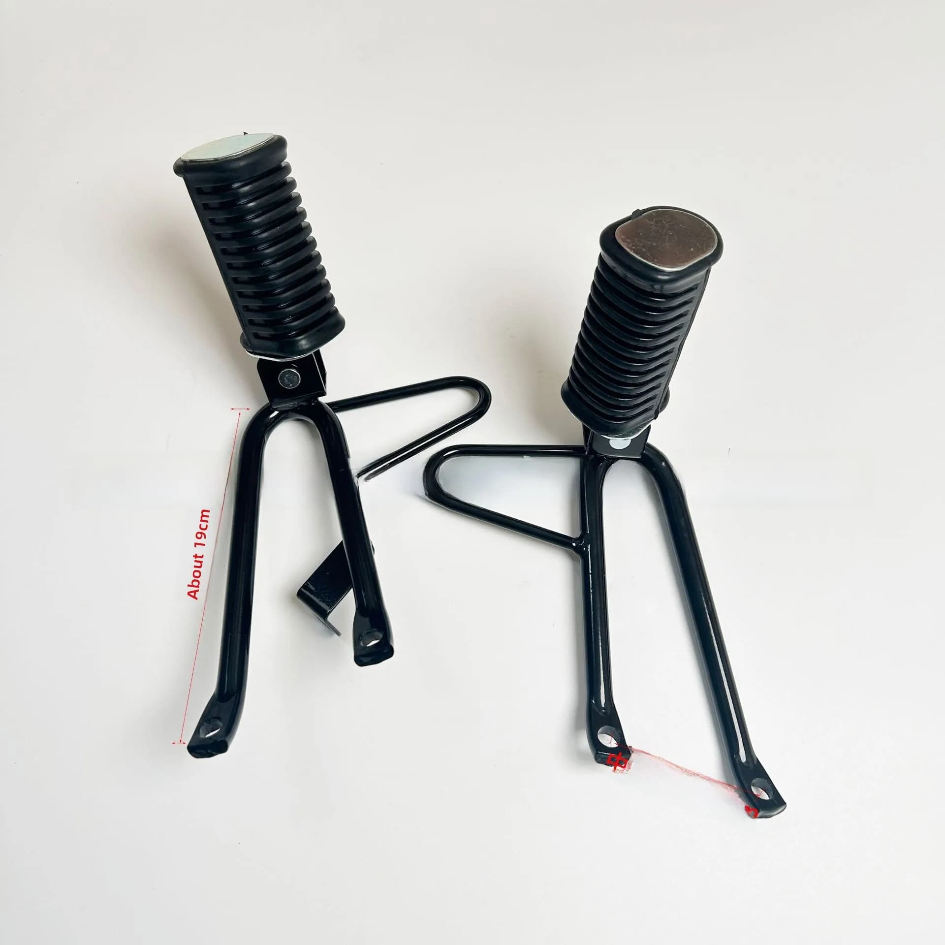 Pédale de repose-pieds arrière de moto tout-terrain brésilien, cadre arrière, faisceau de flexion, c