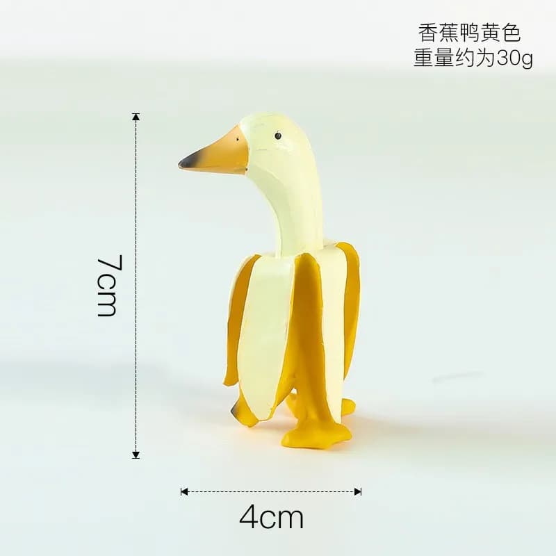 Art créatif-canard banane Art créatif-canard banane décor à la maison décor de bureau