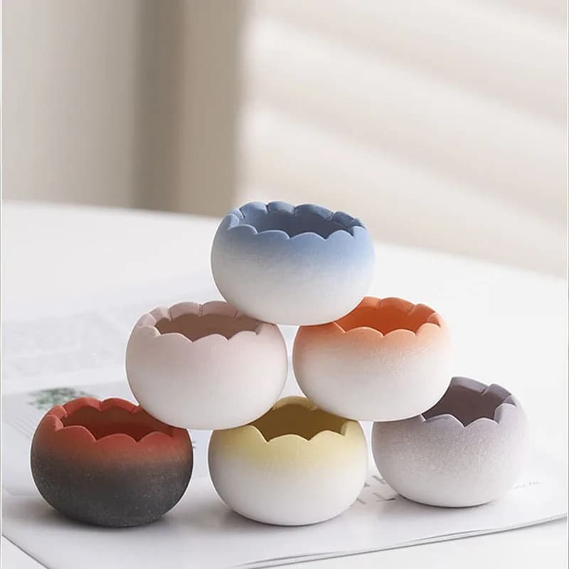 Ensemble de 6 Vases pour centres de Table de mariage, pour plantes de Pampas, centres de Table, Tabl