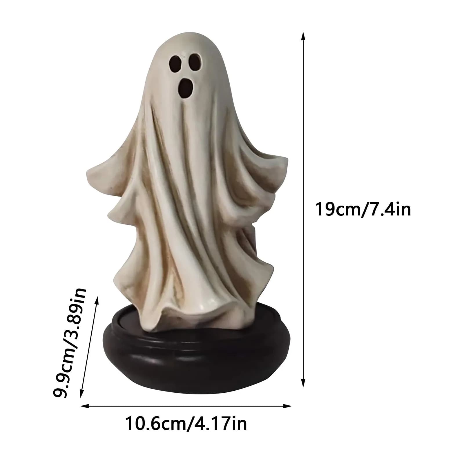Brûleur d'encens décoration Halloween poêle à encens brûleur décor fantôme forme aromathérapie poêle