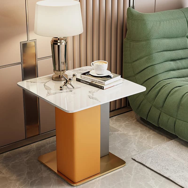 Table d'appoint moderne de luxe, style canapé, esthétique simple, tables basses tendance, gain de pl