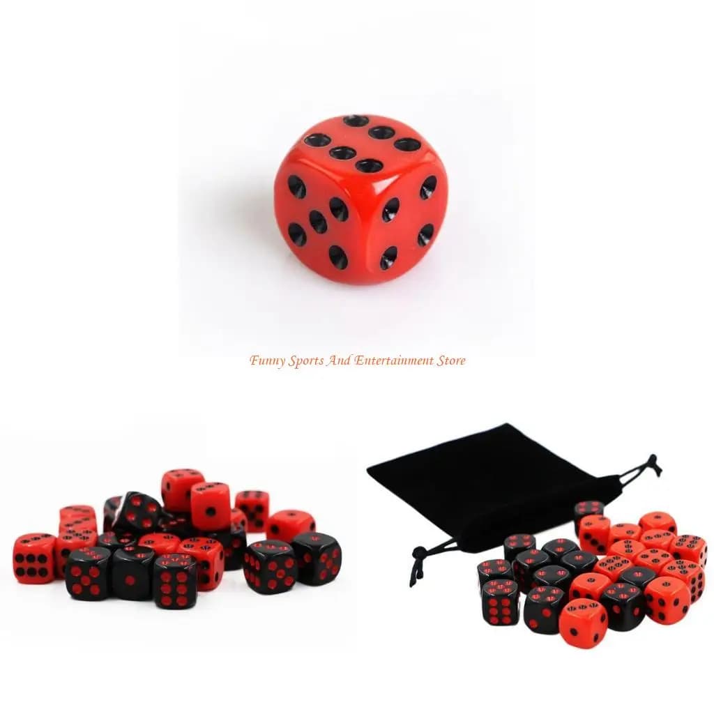 C4DE – Cubes jeu en acrylique, 24 pièces, accessoires d'enseignement du comptage des mathématiques,