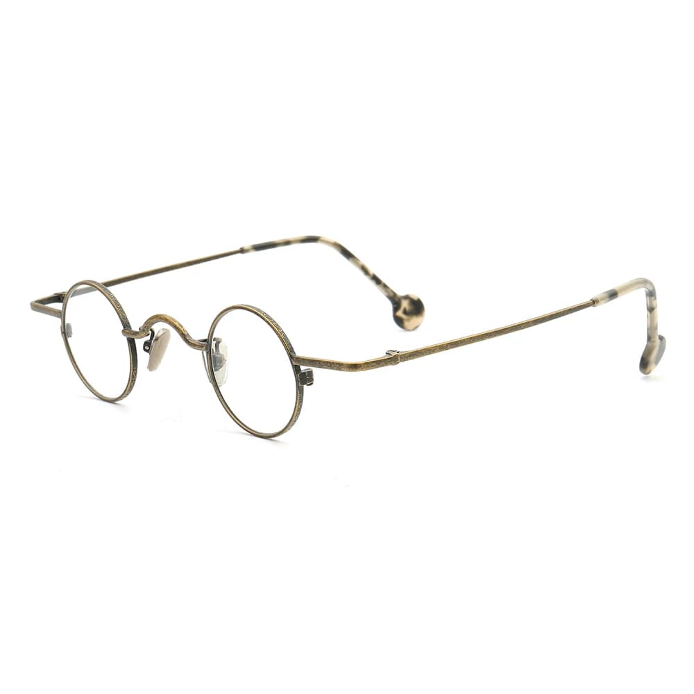 Femmes lunettes rondes montures hommes lumière optique lunettes cadre lunettes mignonnes rétro mode