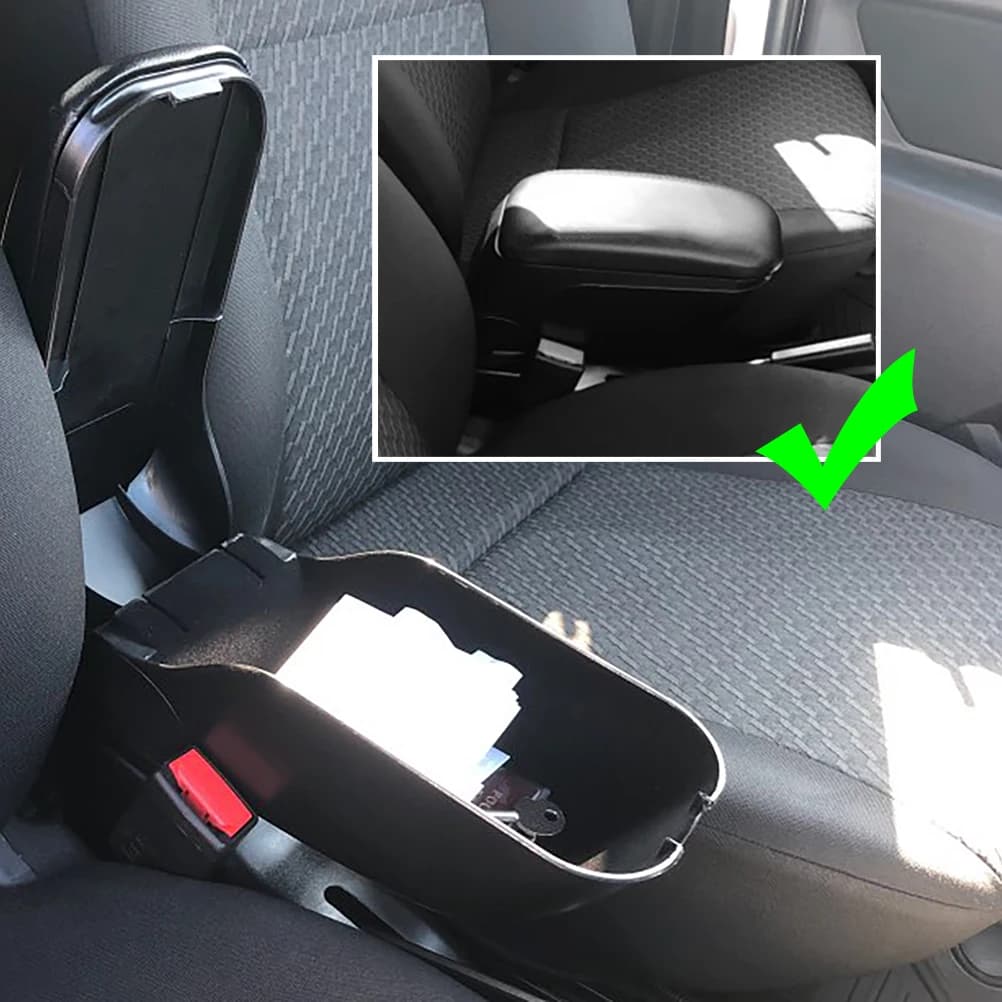 Boîte d'accoudoir de voiture pour Renault Duster 2010-2015 magasin Central coulissant haut contenu accessoires compartiment