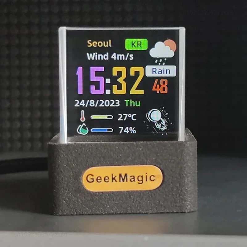 Mini affichage créatif en cristal GeekMagic