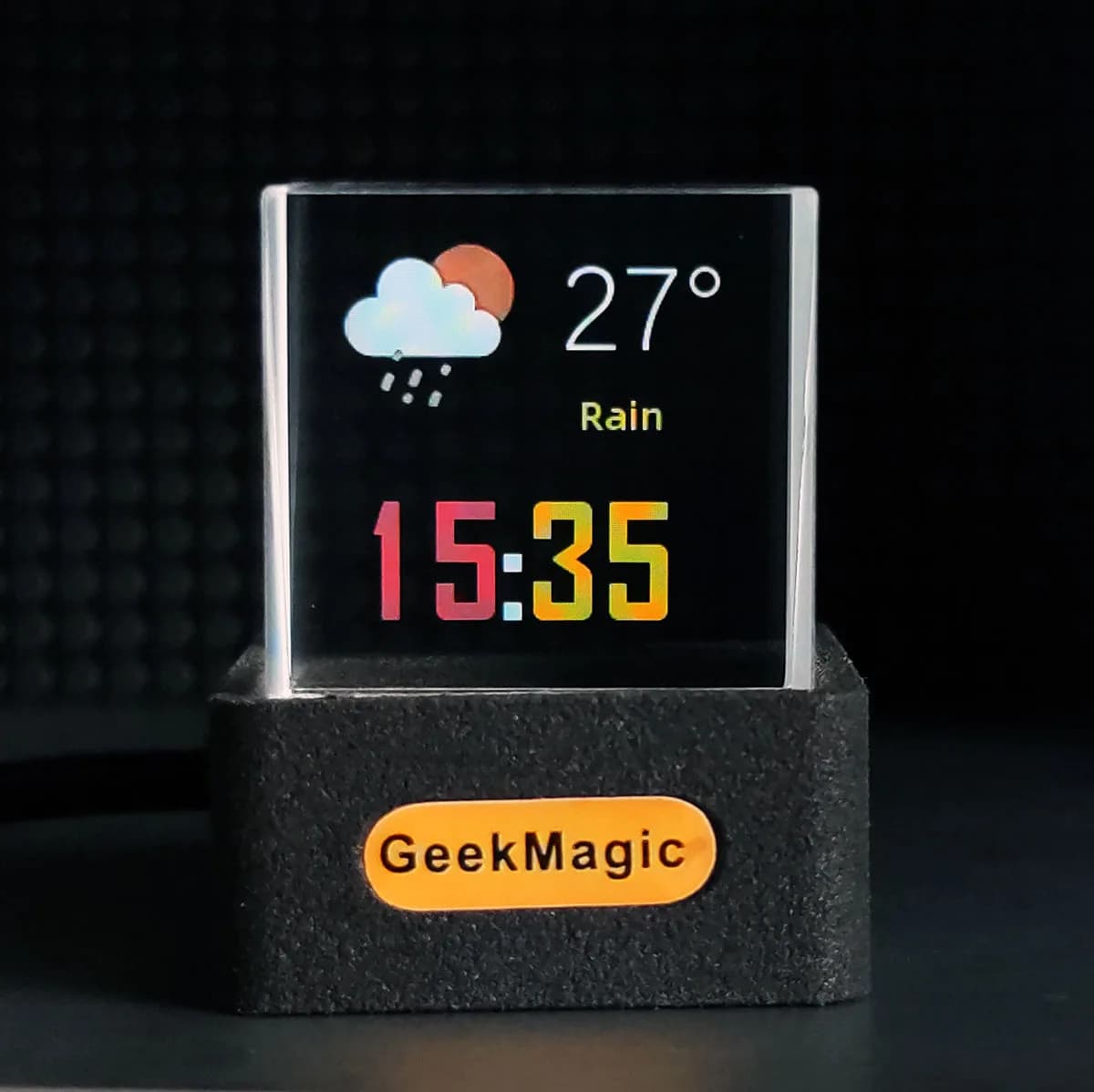 GIFTV – décoration de bureau holographique en cristal