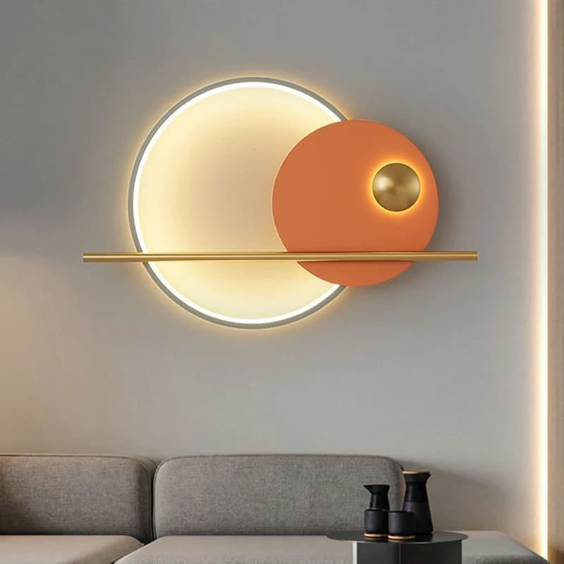 Applique murale de chevet moderne pour chambre à coucher, salon, canapé, fond de télévision, lampe décorative, lumière scandinave, design de luxe, murale li