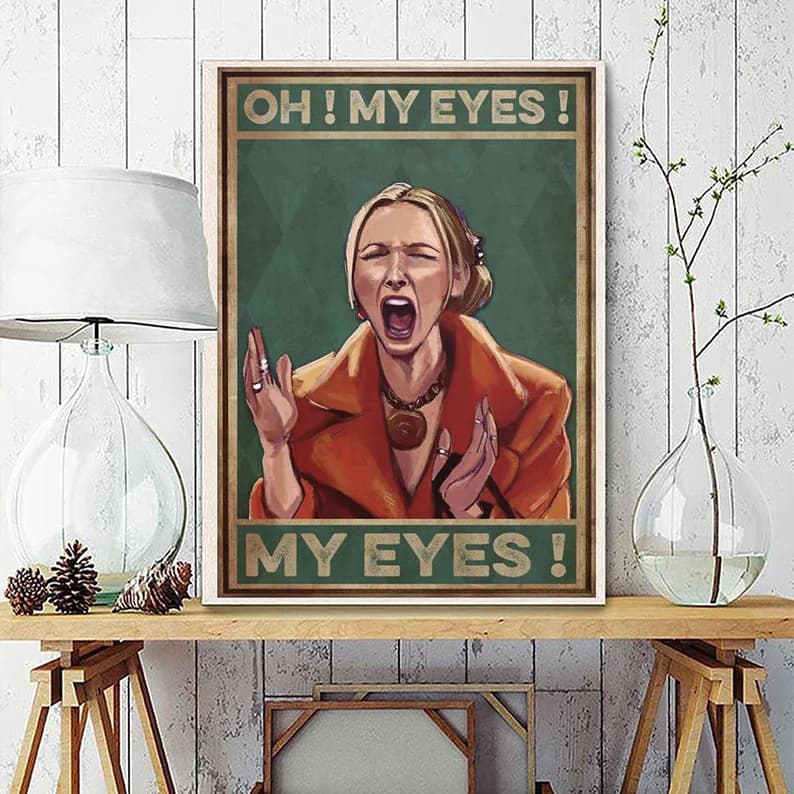 Phoebe Buffay "Oh My Eyes" drôle classique émission de télévision amis affiche toile peinture mur Art photos pour salon décor à la maison
