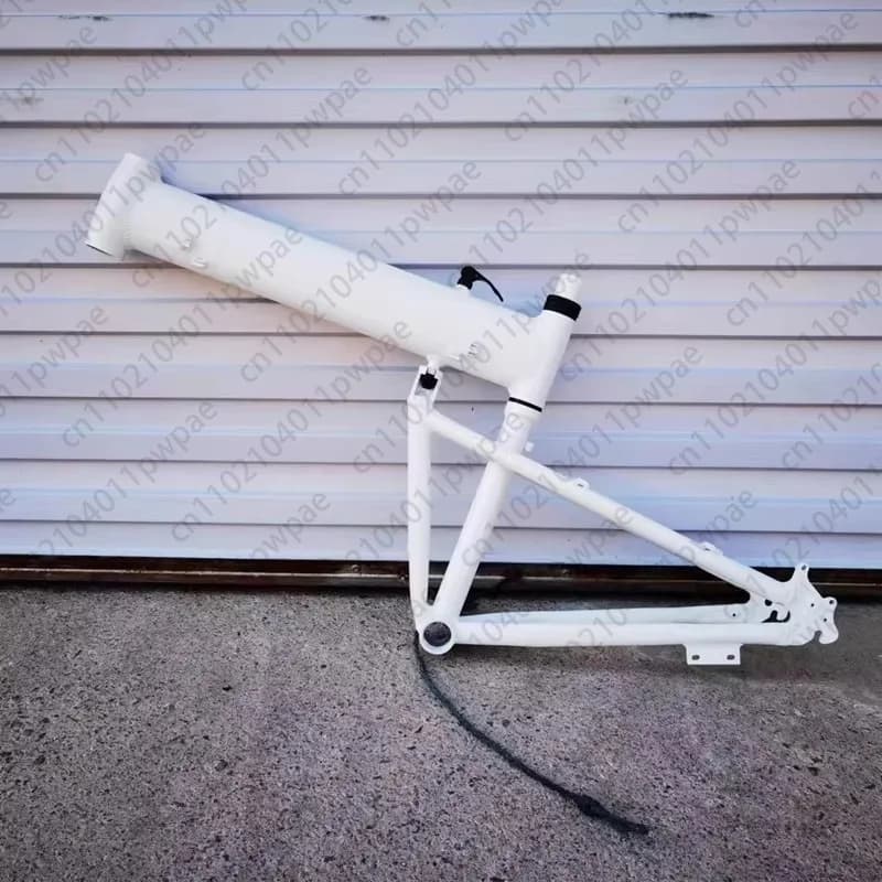 Cadre de VTT pliant en alliage d'aluminium 26/27.5*17 disque d'huile, adapté à l'assemblage de vélo de bricolage batterie au Lithium vélo électrique