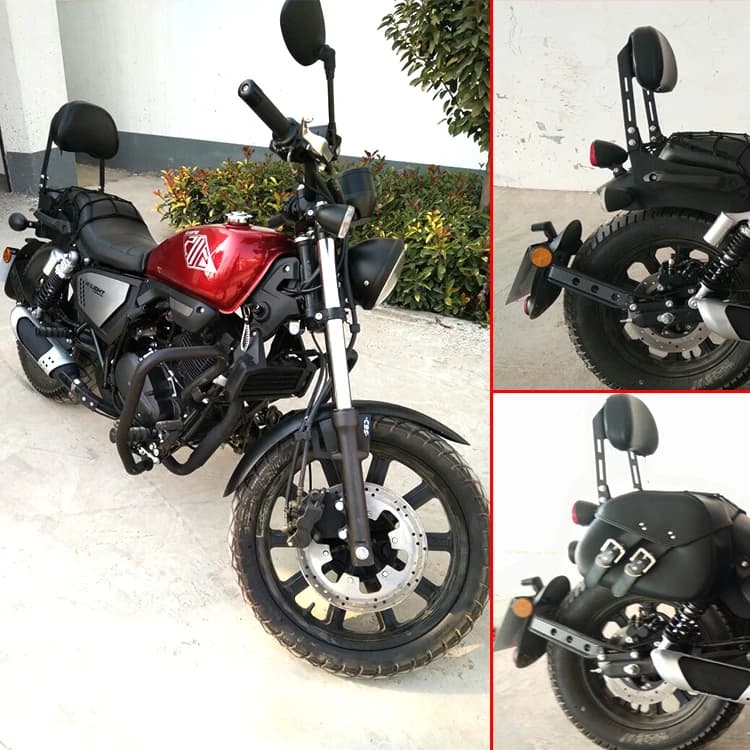 EllE-Étagères de dossier de bagage T1, sac latéral de coussin, étagère de valise, accessoires de moto, K Light 125 K Light 202