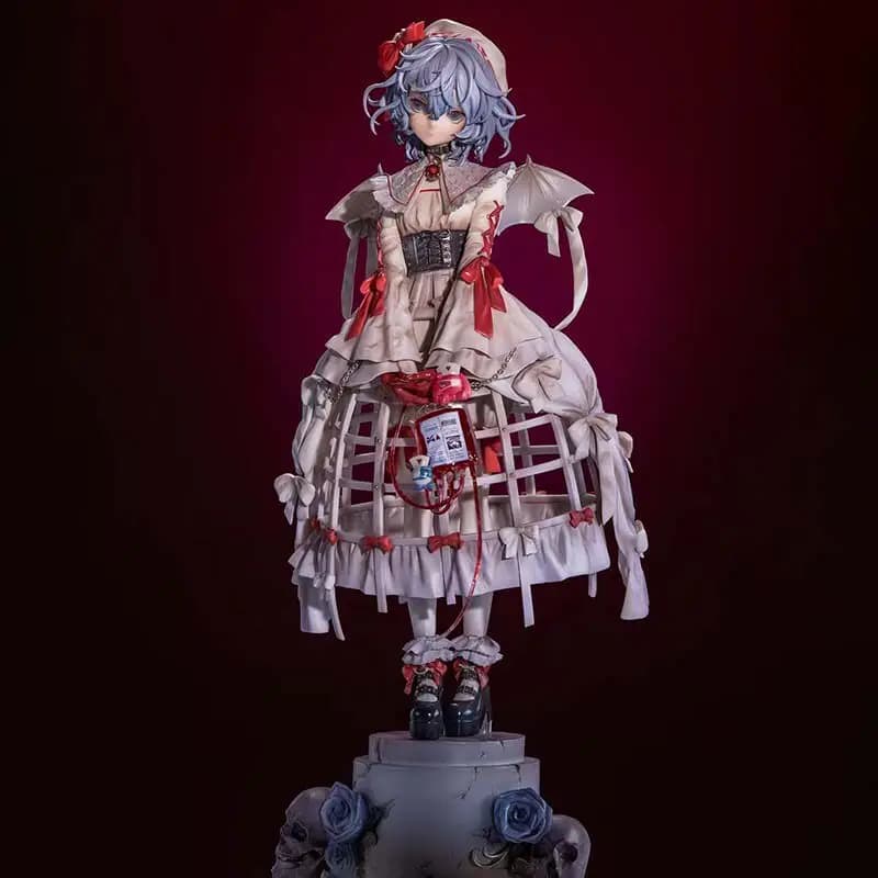 Figurine d'action Anime Remilia Scarlet Blood, modèle de fille vampire ailée, jouet tendance, ornement de bureau, statue de collection pour les fans d'anime