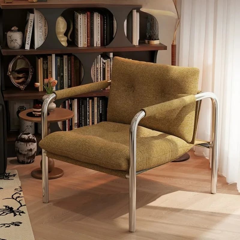 Fauteuils de salon de luxe pour gaming, fauteuils de sol nordiques, fauteuils de salon relaxants, canapé de lecture, Sillones, mobilier moderne du milieu du siècle