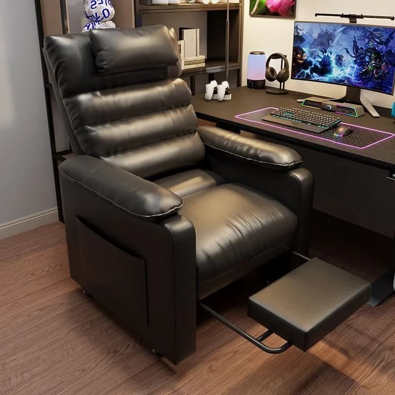 Coussin chaise De bureau moderne luxe ergonomique salon étude chaise De bureau accoudoirs d'ordinateur Sillas De Oficina accessoires pour la maison